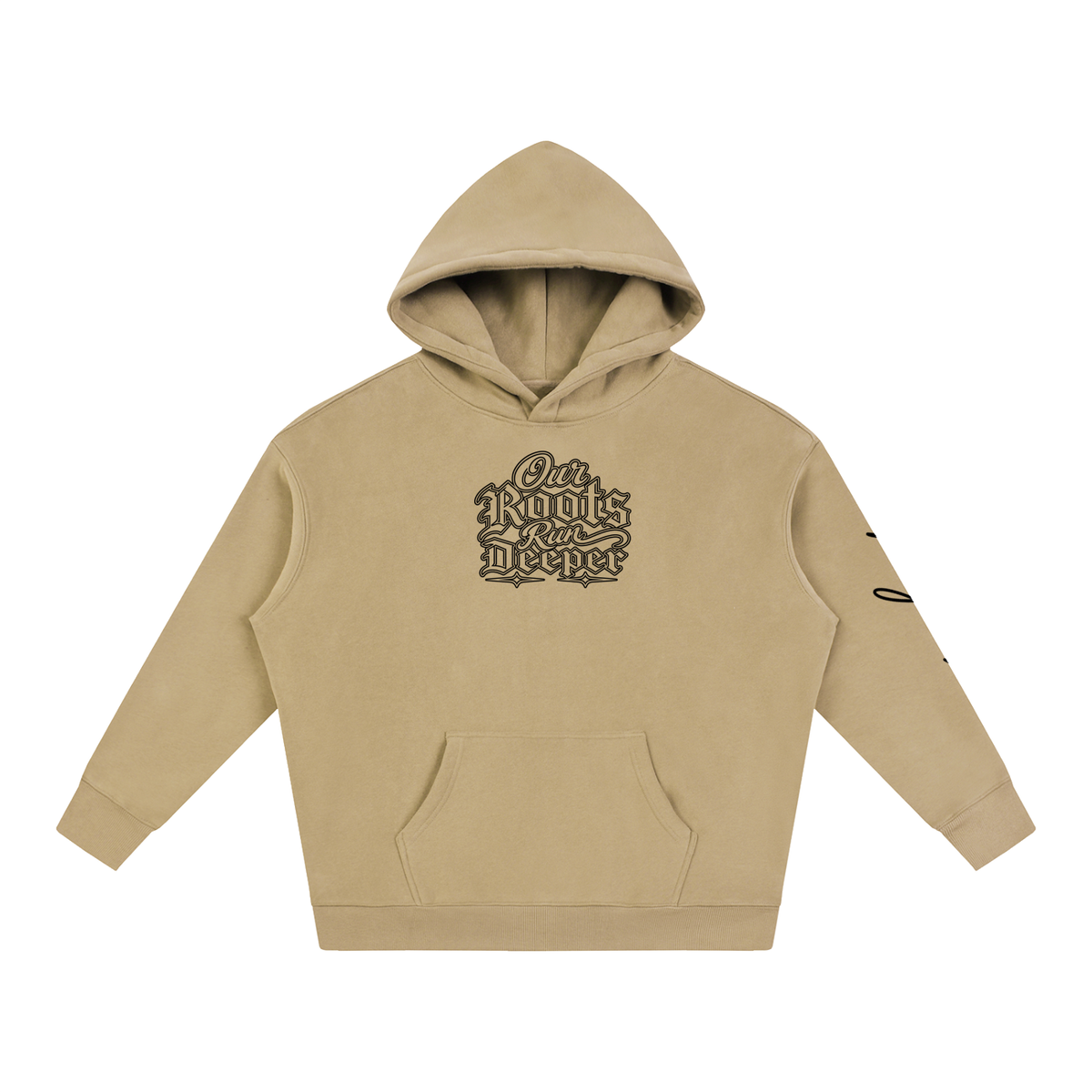 Our Roots Run Deeper 3.0 Oversize Fleeced Hoodie