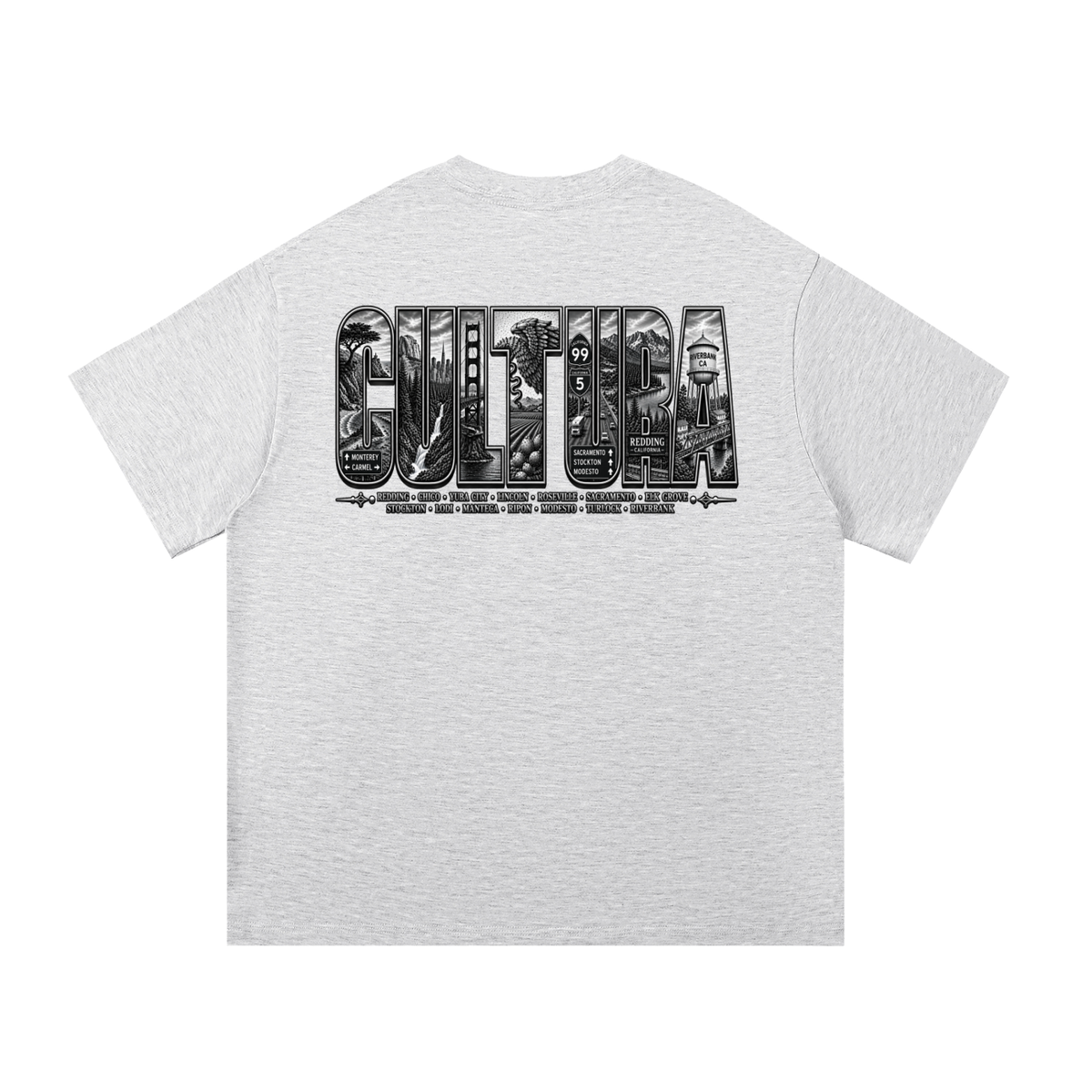 Mi Cultura 2.0 The Valley Essential Cotton T-Shirt