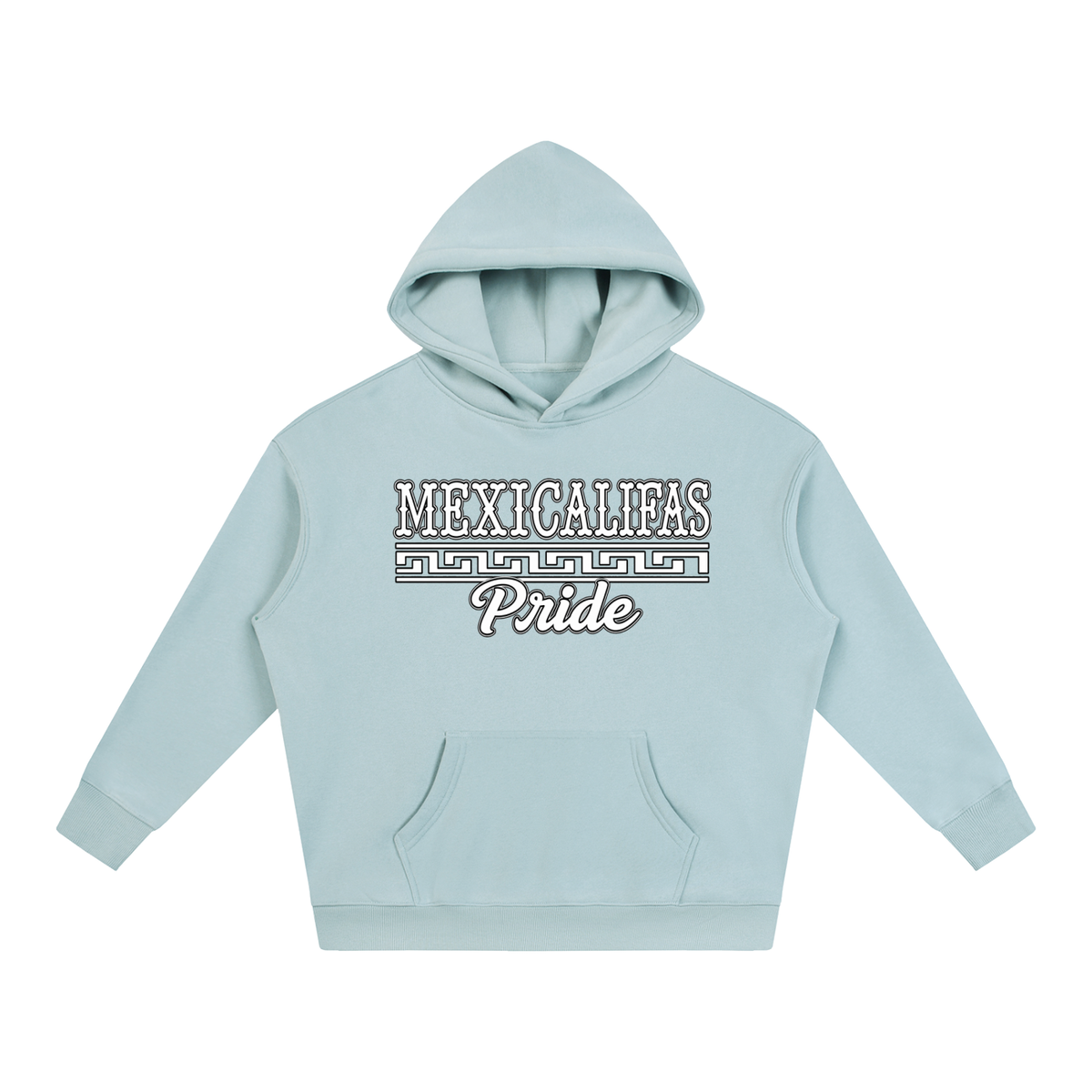 Mexicalifas Pride 3.0 Oversize Fleeced Hoodie