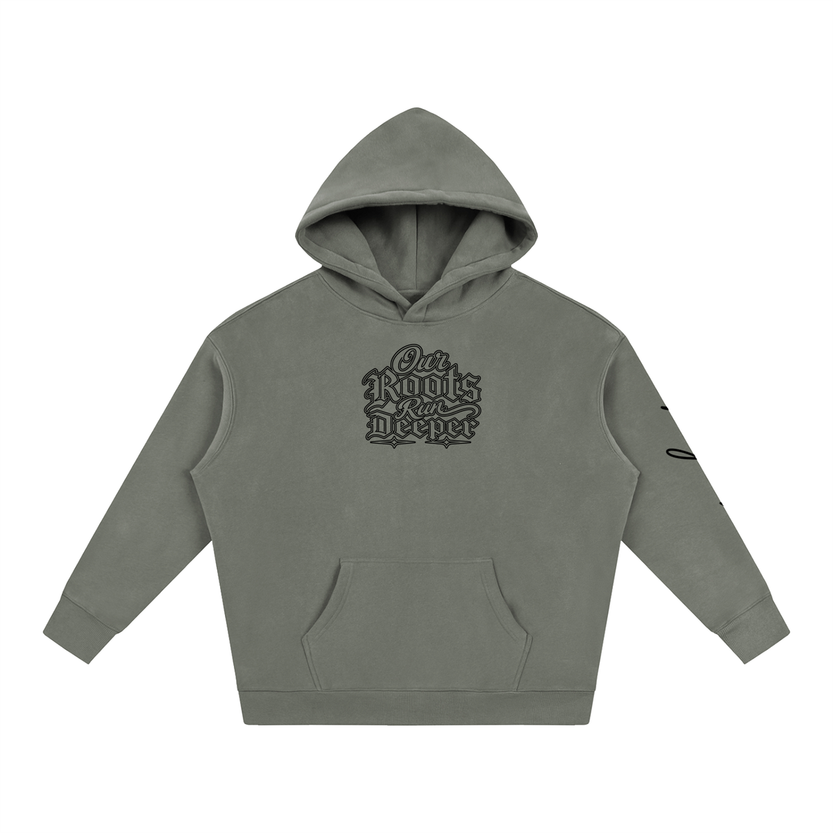 Our Roots Run Deeper 3.0 Oversize Fleeced Hoodie
