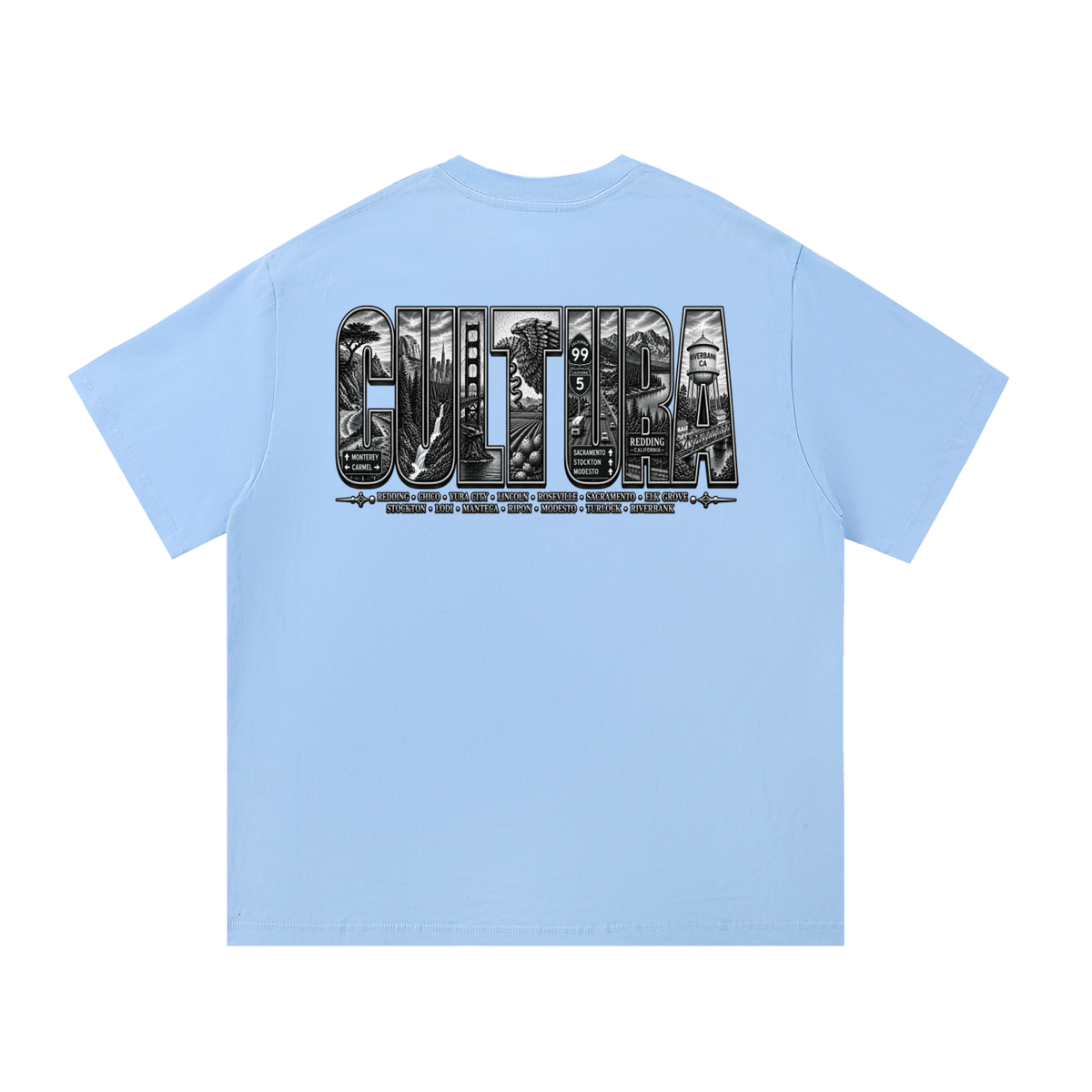 Mi Cultura 2.0 The Valley Essential Cotton T-Shirt