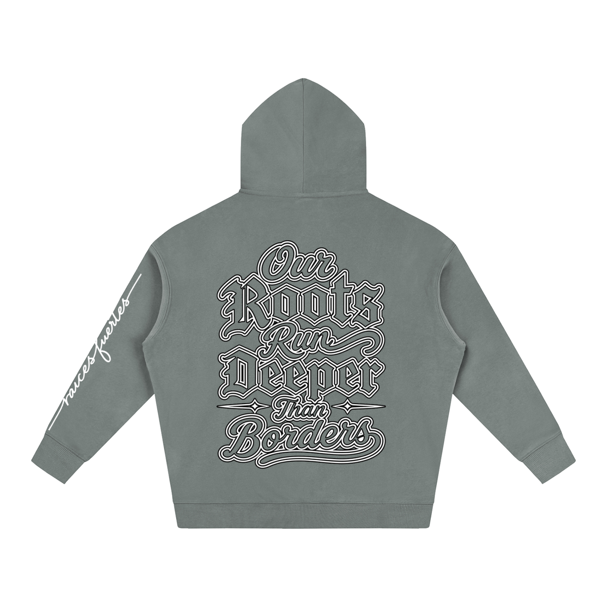 Our Roots Run Deeper 2.0 Oversize Fleeced Hoodie