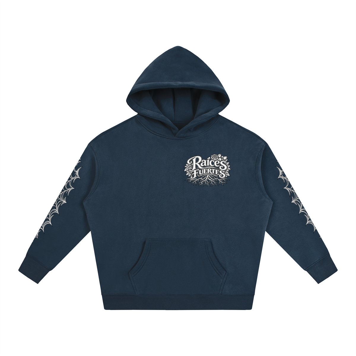 Skulls Oversize Fleeced Hoodie