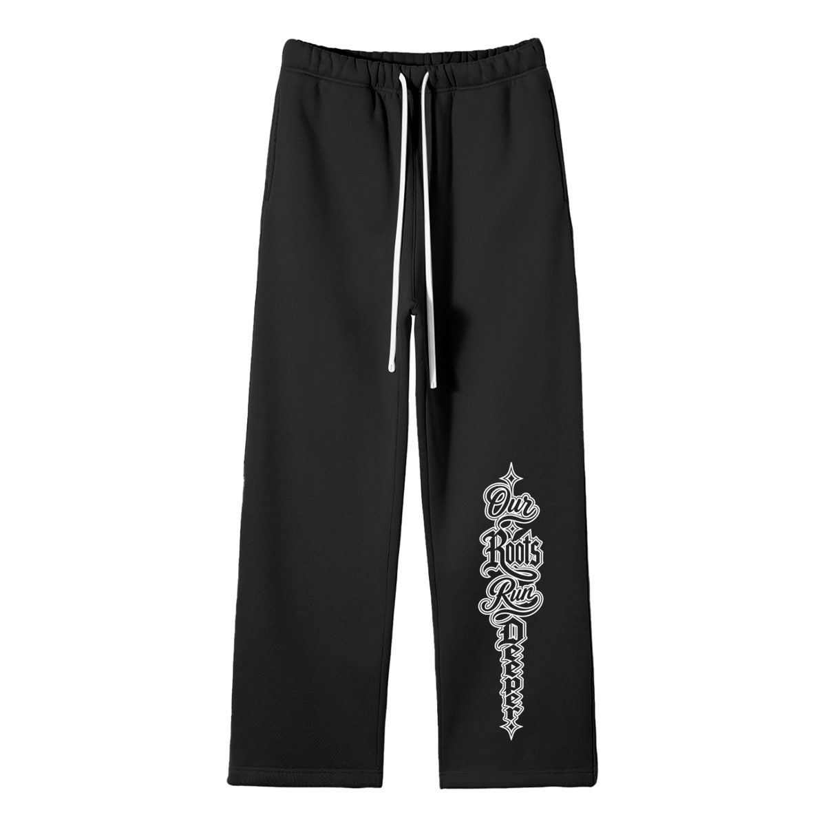ORRD White Lettering 2.0 Unisex Straight Leg Pants