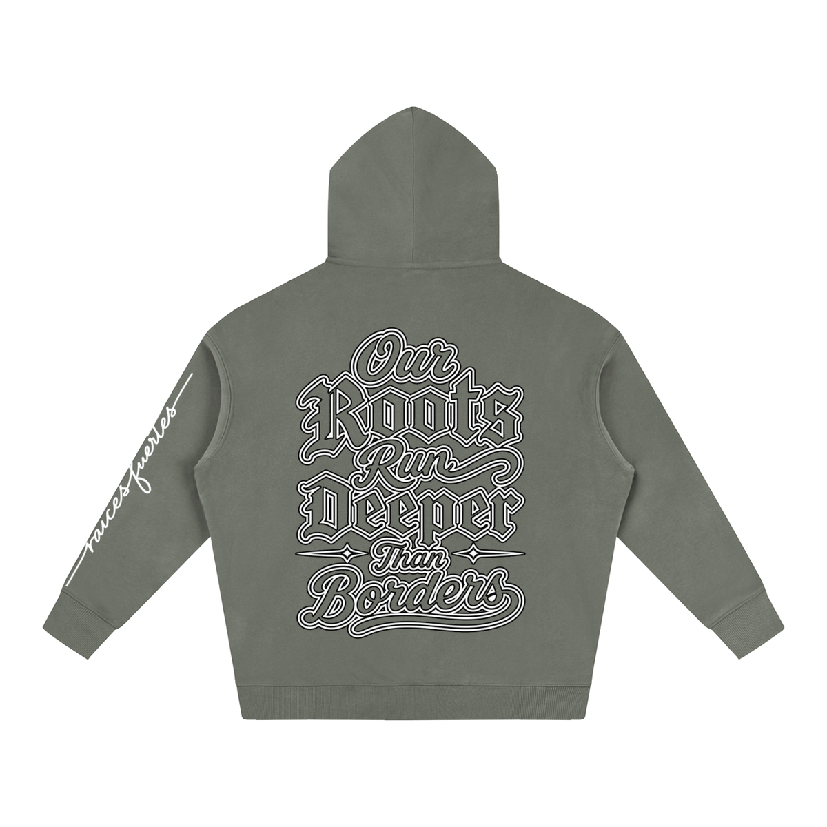 Our Roots Run Deeper 2.0 Oversize Fleeced Hoodie