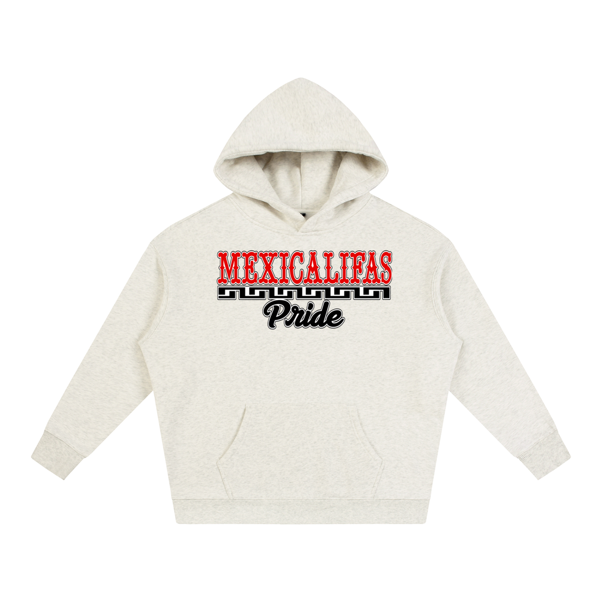 Mexicalifas Pride 2.0 Oversize Fleeced Hoodie