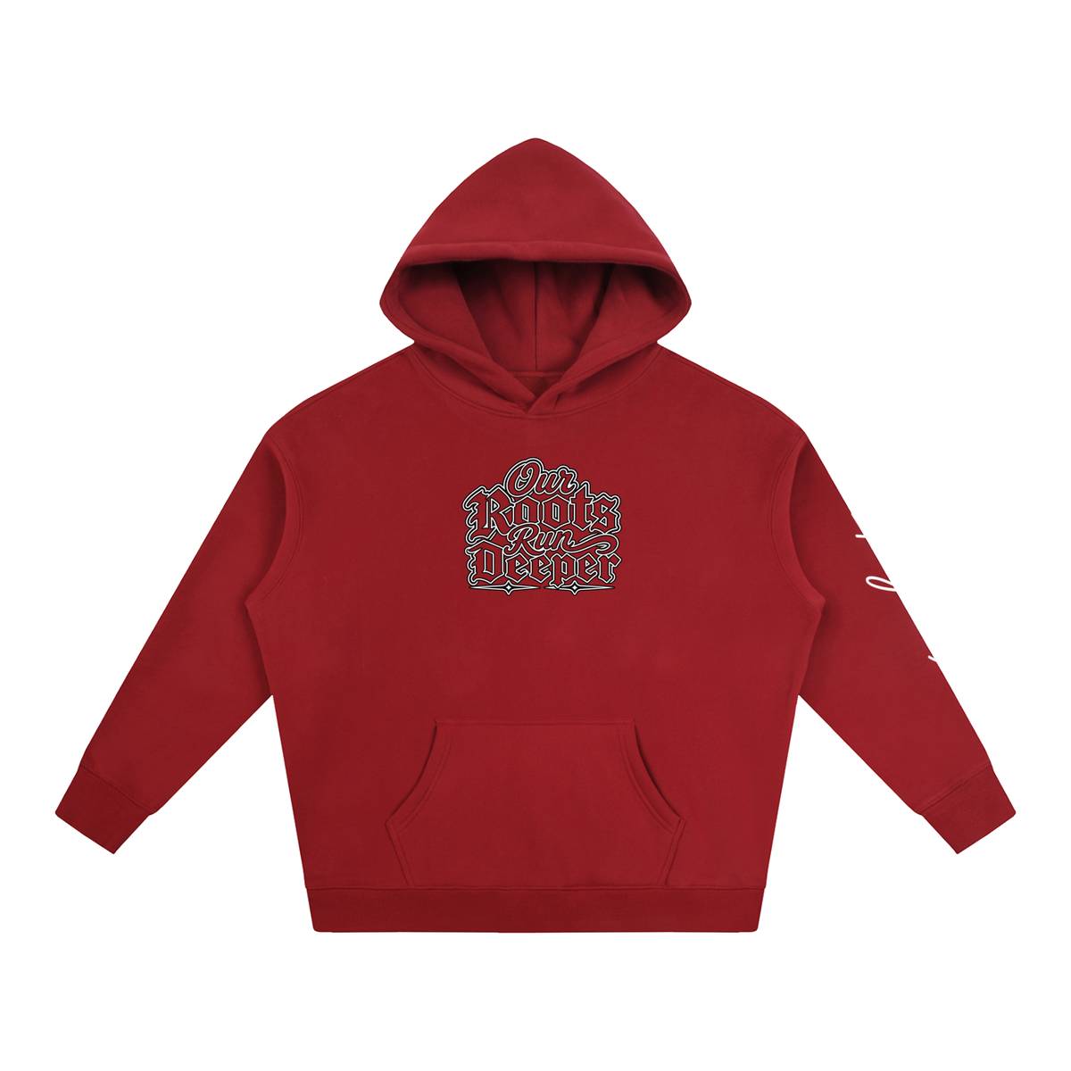 Our Roots Run Deeper 2.0 Oversize Fleeced Hoodie