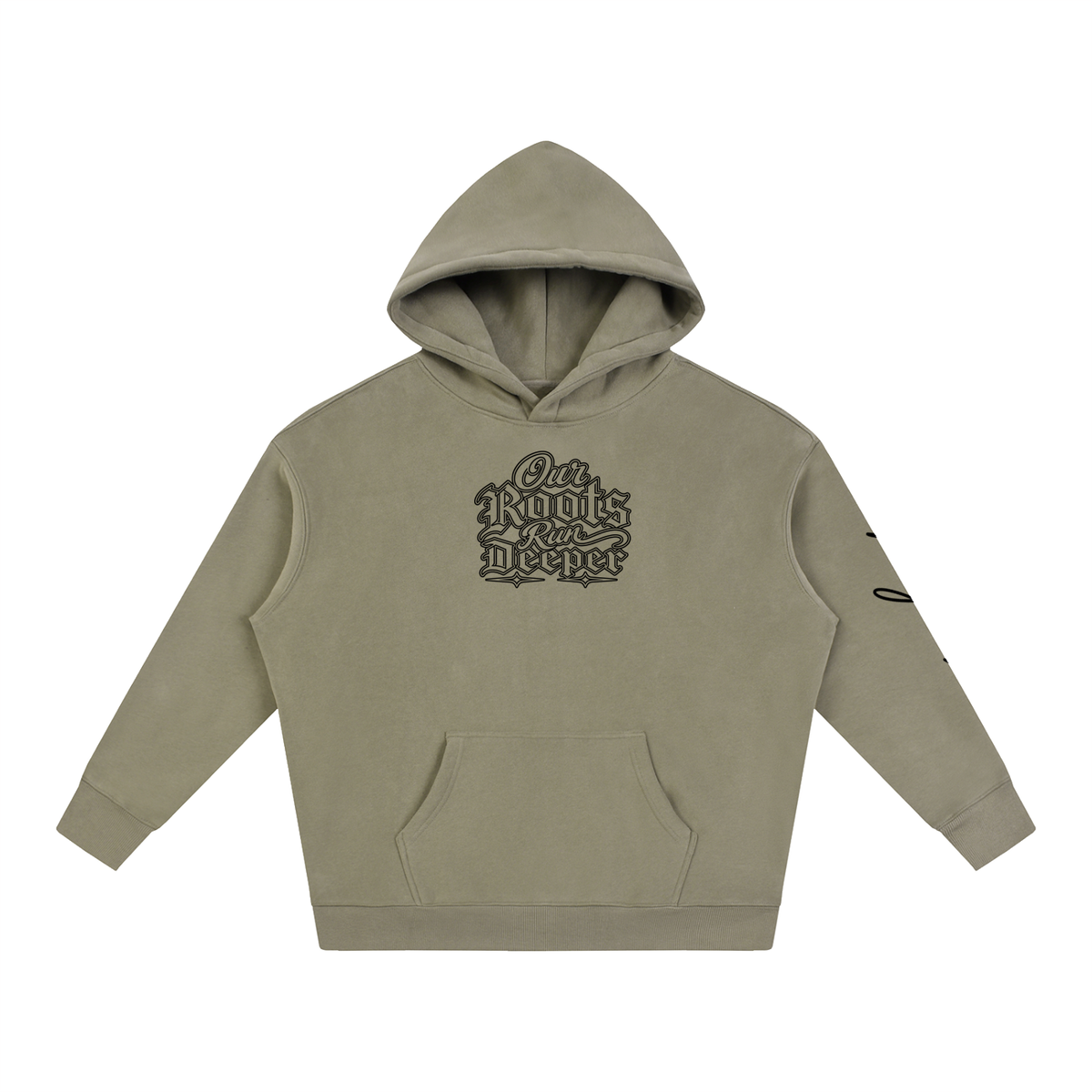 Our Roots Run Deeper 3.0 Oversize Fleeced Hoodie
