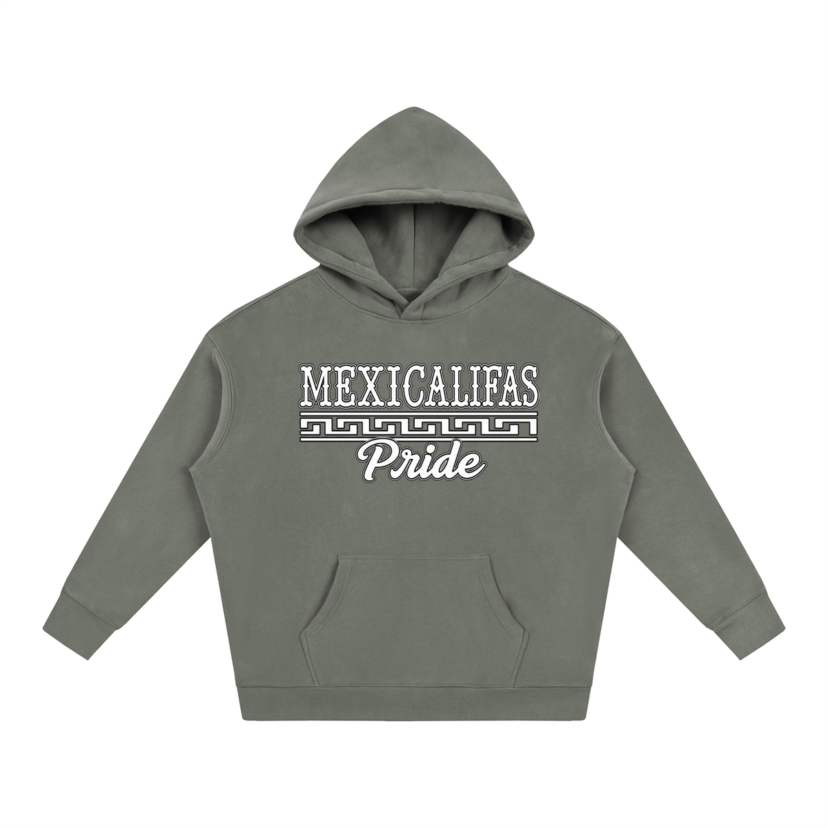 Mexicalifas Pride 3.0 Oversize Fleeced Hoodie