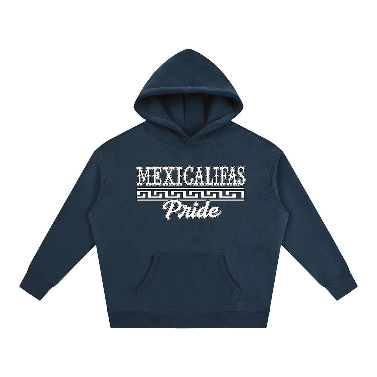 Mexicalifas Pride 3.0 Oversize Fleeced Hoodie