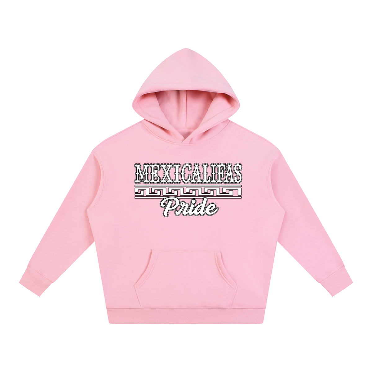 Mexicalifas Pride 3.0 Oversize Fleeced Hoodie