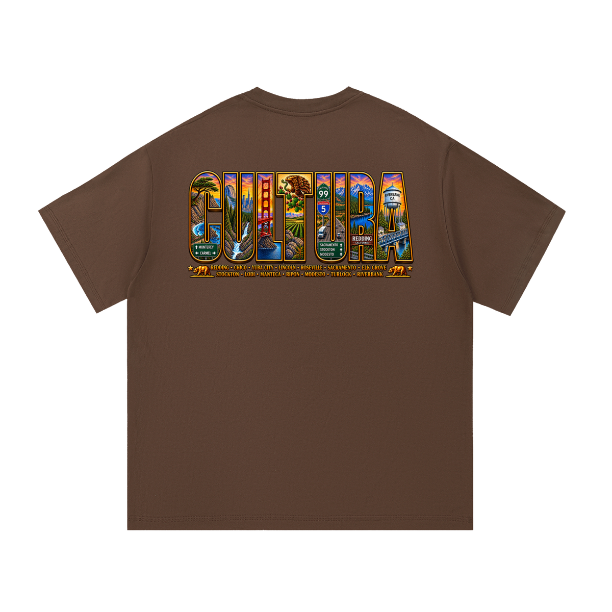 Mi Cultura The Valley Essential Cotton T-Shirt