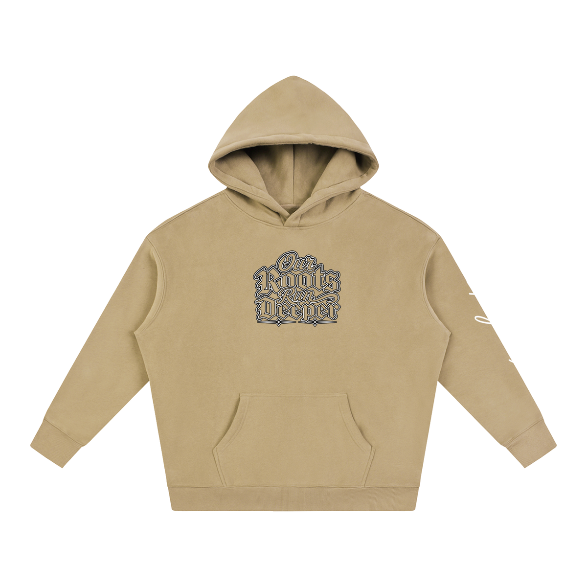 Our Roots Run Deeper 2.0 Oversize Fleeced Hoodie
