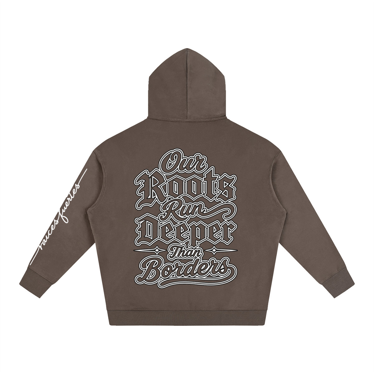 Our Roots Run Deeper 2.0 Oversize Fleeced Hoodie