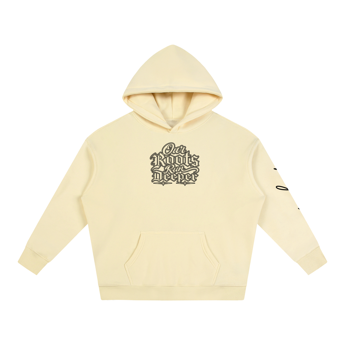 Our Roots Run Deeper 3.0 Oversize Fleeced Hoodie