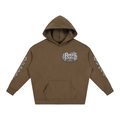 Skulls Oversize Fleeced Hoodie