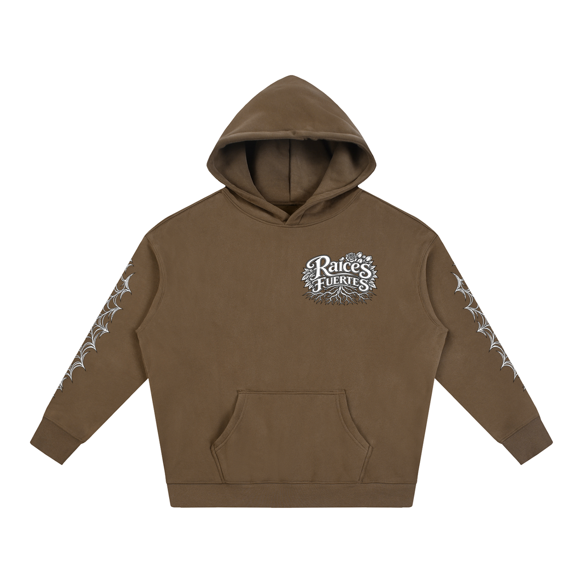 Skulls Oversize Fleeced Hoodie