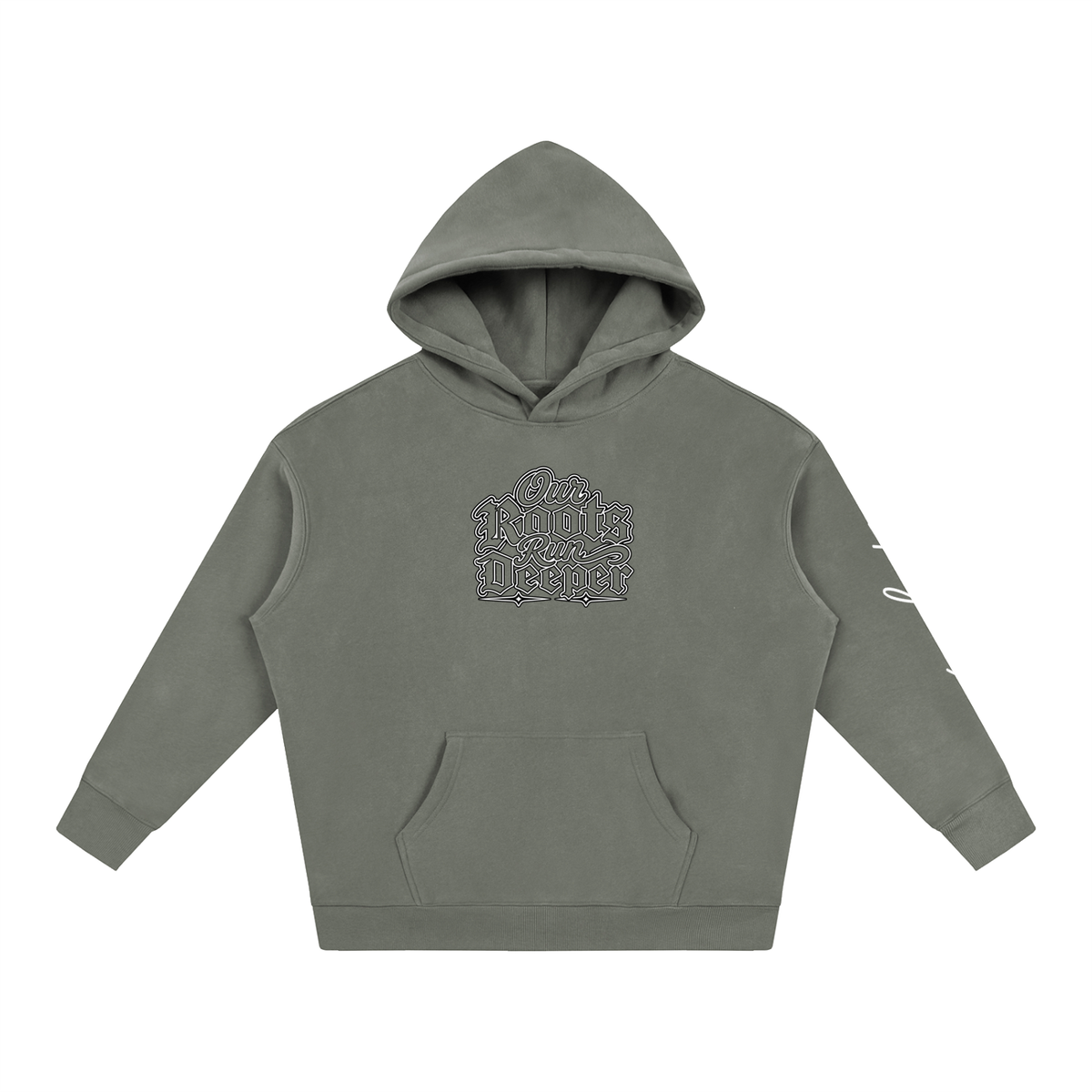 Our Roots Run Deeper 2.0 Oversize Fleeced Hoodie