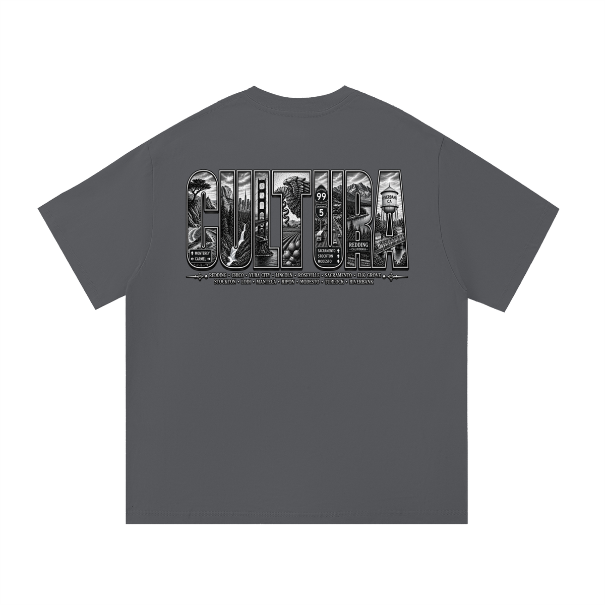 Mi Cultura 2.0 The Valley Essential Cotton T-Shirt