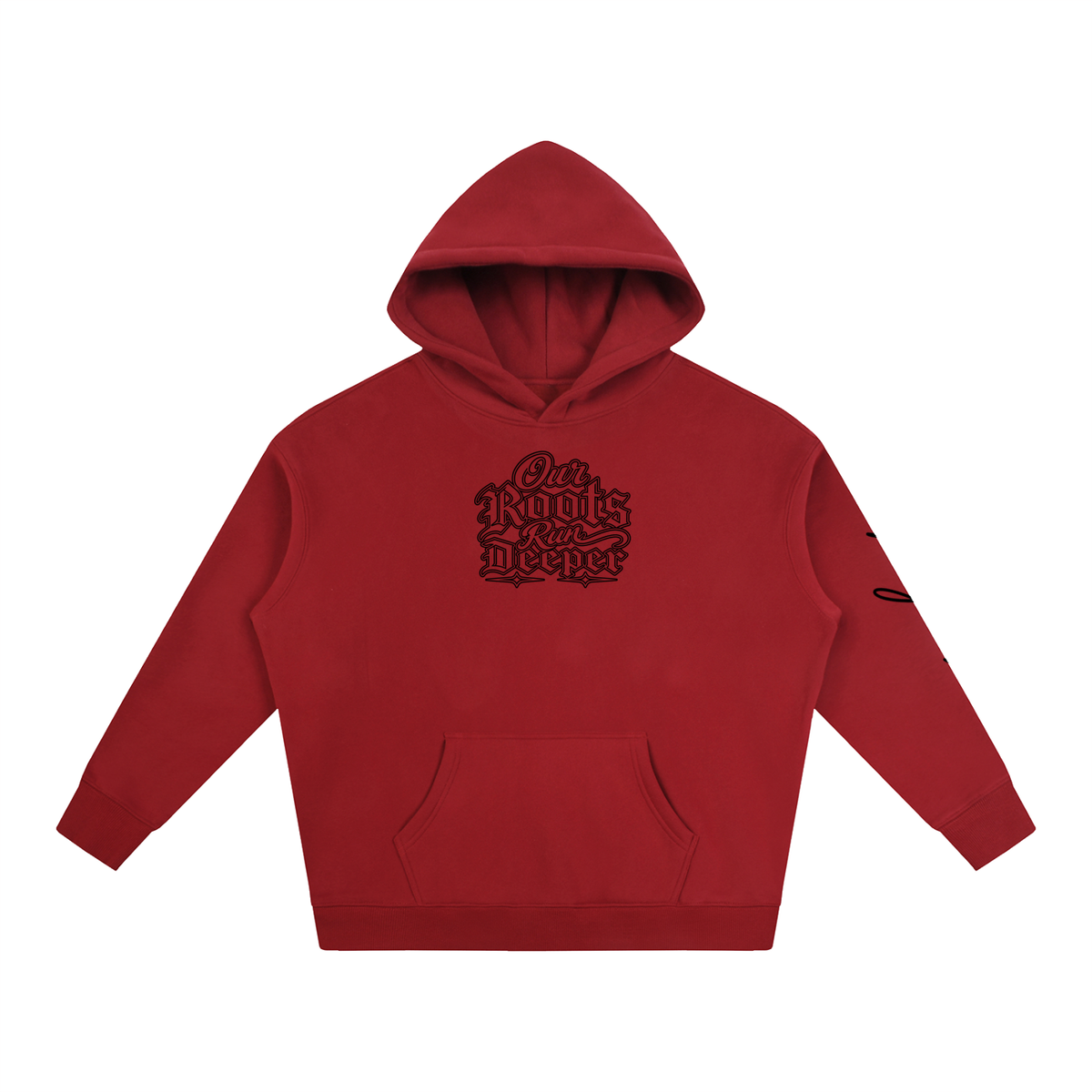 Our Roots Run Deeper 3.0 Oversize Fleeced Hoodie