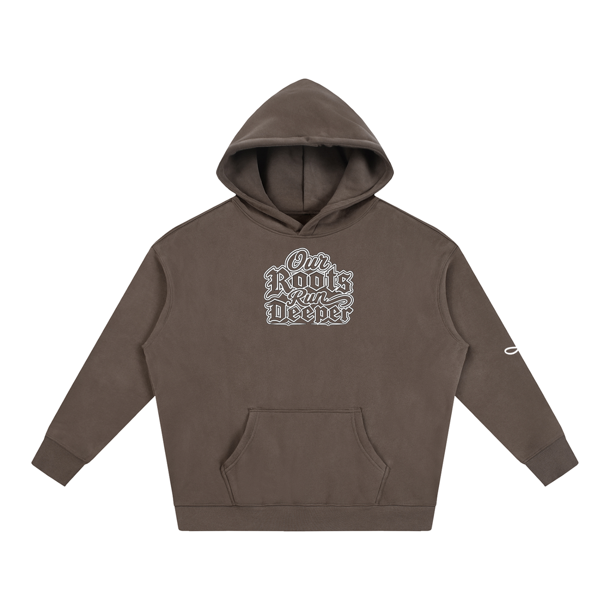 Our Roots Run Deeper 2.0 Oversize Fleeced Hoodie