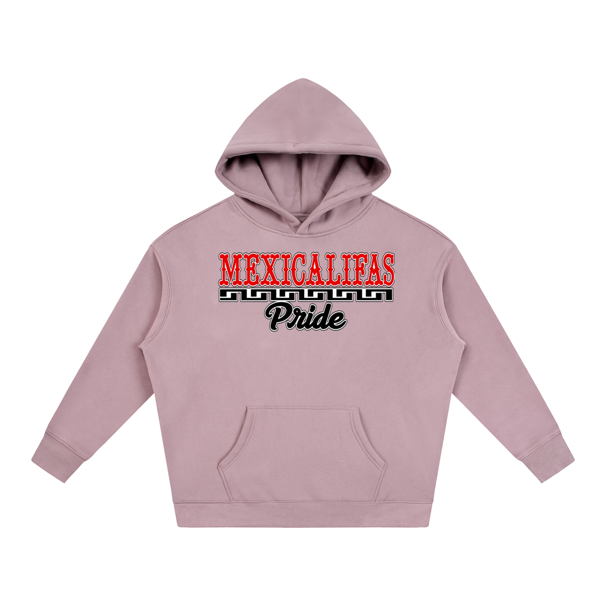 Mexicalifas Pride 2.0 Oversize Fleeced Hoodie