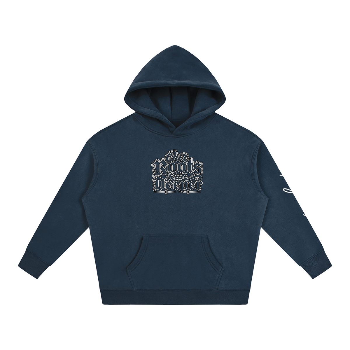 Our Roots Run Deeper 2.0 Oversize Fleeced Hoodie
