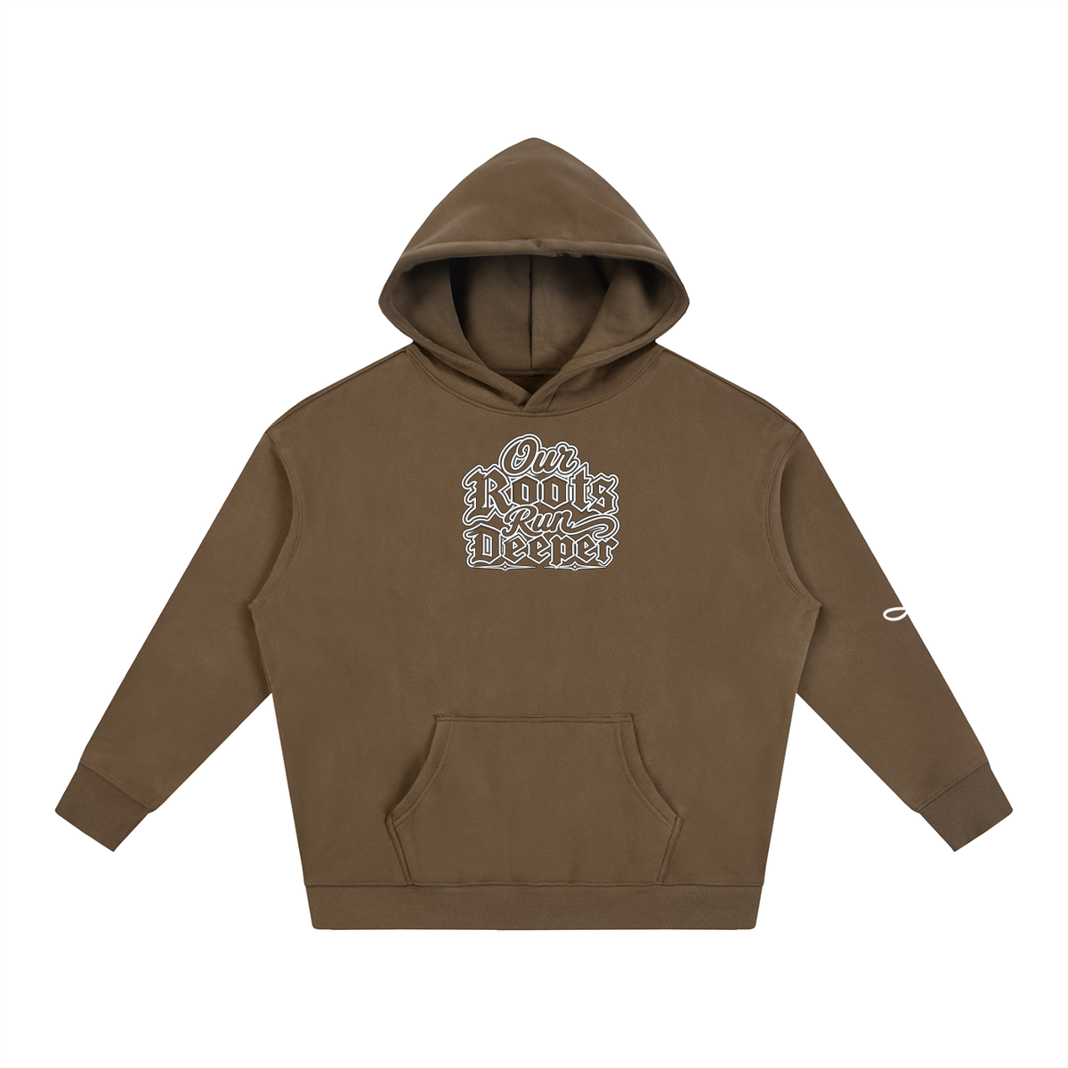 Our Roots Run Deeper 2.0 Oversize Fleeced Hoodie